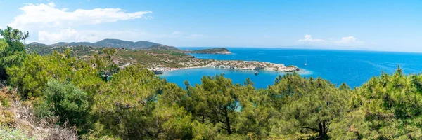 Top View Beach Coastline — Stock Photo, Image