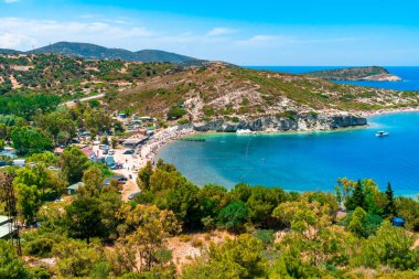 Phocaea Top View Plaj Sahil Şeridi