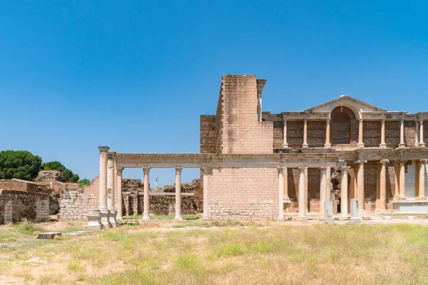 Sardes Ancient City Ruins — Stock Photo, Image