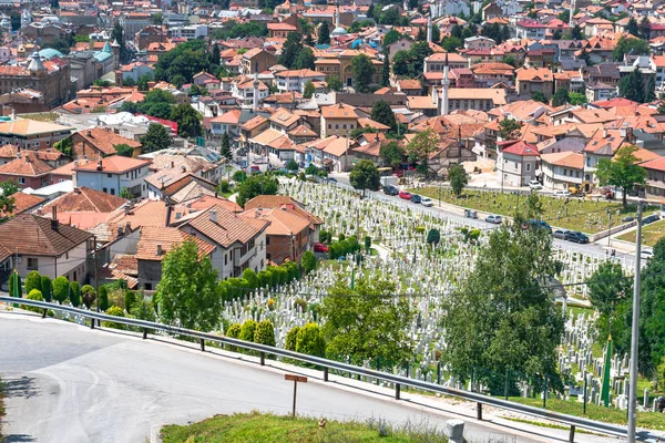 Vue panoramique de Sarajevo — Photo