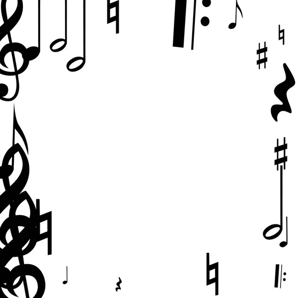 Musical note background — Stock Vector