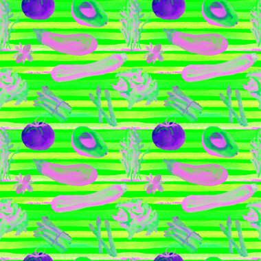 Sebze Seamless modeli. Sağlıklı gıda ile tekrarlanabilir model. 