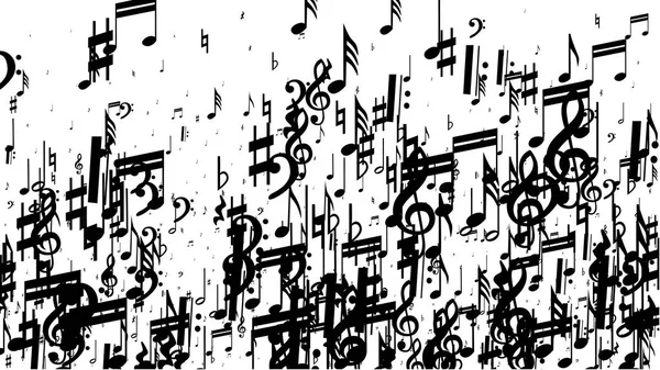 Note musicale fond — Image vectorielle