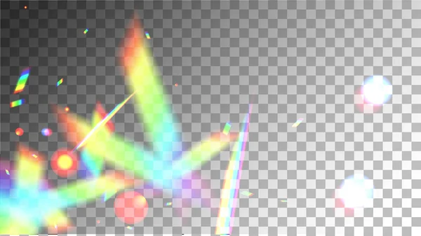 Farbenfroher Hintergrund mit einfachen flüssigen Formen. Holographischer Farbverlauf. — Stockvektor