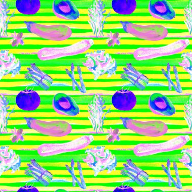 Sebze Seamless modeli. Sağlıklı gıda ile tekrarlanabilir model. 