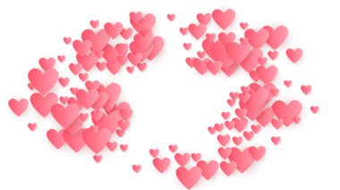 Sevgililer günü tatil arka plan. Gösterim amacıyla Sevgililer günü tatil tasarım.