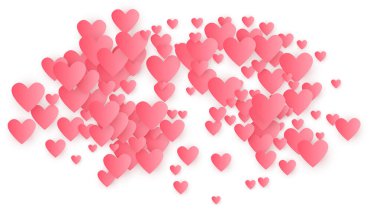 Sevgililer günü tatil arka plan. Gösterim amacıyla Sevgililer günü tatil tasarım.