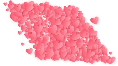 Sevgililer günü tatil arka plan. Gösterim amacıyla Sevgililer günü tatil tasarım.