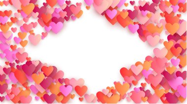 Sevgililer günü tatil arka plan. Gösterim amacıyla Sevgililer günü tatil tasarım.