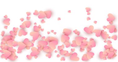 Sevgililer günü tatil arka plan. Gösterim amacıyla Sevgililer günü tatil tasarım.