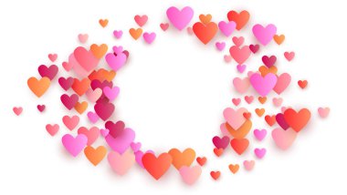 Sevgililer günü tatil arka plan. Gösterim amacıyla Sevgililer günü tatil tasarım.