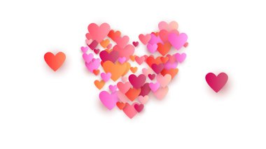 Sevgililer günü tatil arka plan. Gösterim amacıyla Sevgililer günü tatil tasarım.