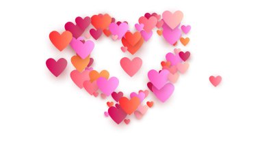 Sevgililer günü tatil arka plan. Gösterim amacıyla Sevgililer günü tatil tasarım.