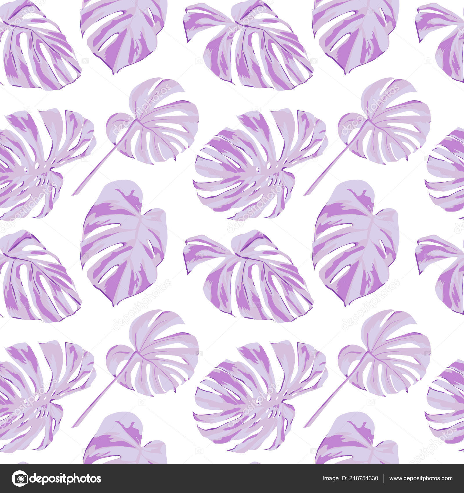 Tropical Print Jungle Seamless Pattern Vector Tropic