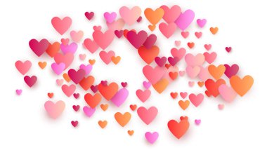 Sevgililer günü tatil arka plan. Gösterim amacıyla Sevgililer günü tatil tasarım.