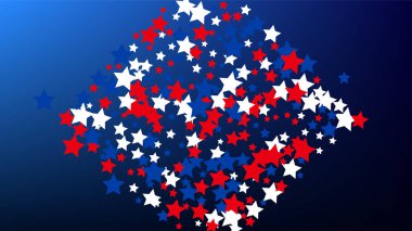 Amerikan Bayrağının Renkleri. ABD Bağımsızlık Günü. - Evet. Davetiye Arkaplanı. Sancak, Noel ve Yeni Yıl kartı, Kartpostal, Paketleme, Tekstil Yazdırma.