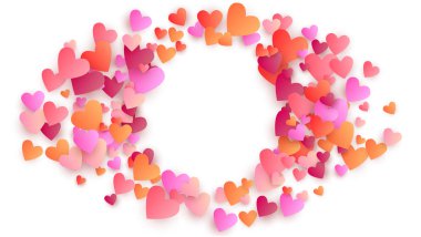 Sevgililer günü tatil arka plan. Gösterim amacıyla Sevgililer günü tatil tasarım.