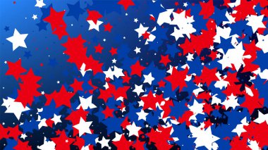 Amerikan Bayrağının Renkleri. ABD Bağımsızlık Günü. - Evet. Davetiye Arkaplanı. Sancak, Noel ve Yeni Yıl kartı, Kartpostal, Paketleme, Tekstil Yazdırma.