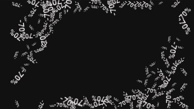 Karanlık Arkaplanda Şarkı Söyleyen Yüzler. Gümüş Perdeli Şarkılar ve Kar Taneli Kara Poster. Vektör İndirimi Arkaplanı.