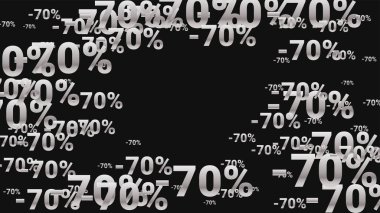 Karanlık Arkaplanda Şarkı Söyleyen Yüzler. Gümüş Perdeli Şarkılar ve Kar Taneli Kara Poster. Vektör İndirimi Arkaplanı.