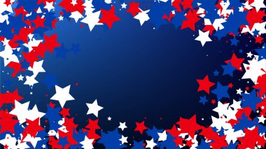 Amerikan Bayrağının Renkleri. ABD Bağımsızlık Günü. - Evet. Davetiye Arkaplanı. Sancak, Noel ve Yeni Yıl kartı, Kartpostal, Paketleme, Tekstil Yazdırma.