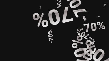 Karanlık Arkaplanda Şarkı Söyleyen Yüzler. Gümüş Perdeli Şarkılar ve Kar Taneli Kara Poster. Vektör İndirimi Arkaplanı.