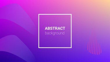 Gradyan Arka plan. Banner Tasarım Kompozisyonu. Modern Geometrik Desen. Yatay oryantasyon. Gradyan Arkaplanı.