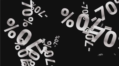 Karanlık Arkaplanda Şarkı Söyleyen Yüzler. Gümüş Perdeli Şarkılar ve Kar Taneli Kara Poster. Vektör İndirimi Arkaplanı.