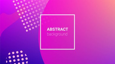 Sıvı Şekiller. Yatay oryantasyon. Banner Tasarım Kompozisyonu. Modern Geometrik Desen. Sıvı Şekiller.