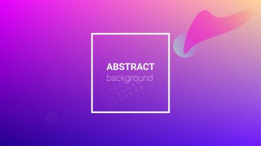 Renkli Arka plan. Yatay oryantasyon. Banner Tasarım Kompozisyonu. Modern Geometrik Desen. Renkli Arkaplan.