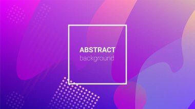 Gradyan Arka plan. Banner Tasarım Kompozisyonu. Yatay oryantasyon. Modern Geometrik Desen. Gradyan Arkaplanı.