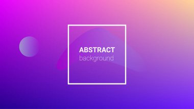 Gradyan Arka plan. Yatay oryantasyon. Banner Tasarım Kompozisyonu. Modern Geometrik Desen. Gradyan Arkaplanı.