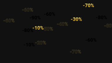 Karanlık Arkaplanda Şarkı Söyleyen Yüzler. Gümüş Perdeli Şarkılar ve Kar Taneli Kara Poster. Vektör İndirimi Arkaplanı.