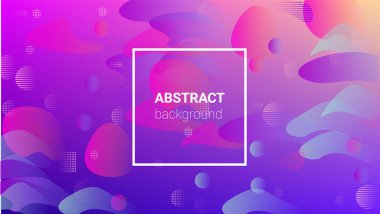 Degrade arka plan. Modern geometrik desen. Yatay yönlendirme. Afiş tasarım kompozisyon. Gradyan arka planı.