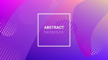 Gradyan Arka plan. Yatay oryantasyon. Banner Tasarım Kompozisyonu. Modern Geometrik Desen. Gradyan Arkaplanı.