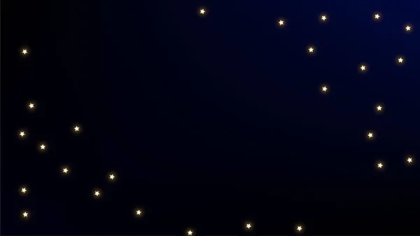 Stjärnbilden karta. Astronomiska Print. Magiska kosmiska Sky med många stjärnor. Blå Galaxy mönster. Vector konstellation karta bakgrund. — Stock vektor