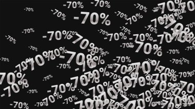 Karanlık Arkaplanda Şarkı Söyleyen Yüzler. Gümüş Perdeli Şarkılar ve Kar Taneli Kara Poster. Vektör İndirimi Arkaplanı.