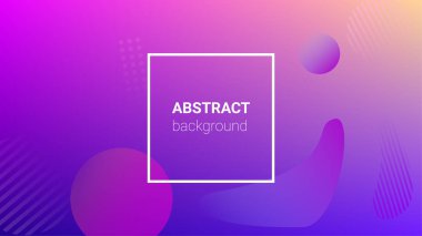 Degrade arka plan. Modern geometrik desen. Yatay yönlendirme. Afiş tasarım kompozisyon. Gradyan arka planı.