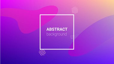 Gradyan Arka plan. Yatay oryantasyon. Banner Tasarım Kompozisyonu. Modern Geometrik Desen. Gradyan Arkaplanı.