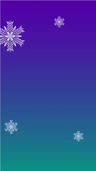 Bellissimo sfondo natalizio con fiocchi di neve cadenti. Elemento di design con neve per cartolina, biglietto d'invito — Vettoriale Stock