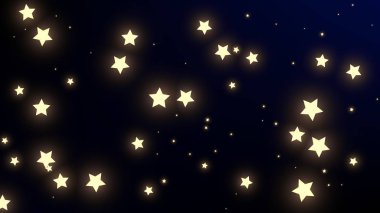 Takımyıldız Haritası. Birçok Yıldız ile Mistik Kozmik Gökyüzü. Degrade Mavi Gökada Deseni. Astronomik Baskı. Vektör Bulutsusu Uzay Arka Planı.