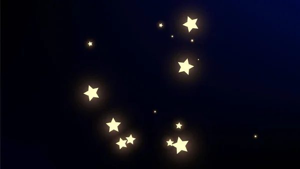 Mapa de constelación. Cielo Cósmico Mágico con Muchas Estrellas. Impresión astronómica. Patrón de Galaxia Azul. Patrón de constelación vectorial . — Vector de stock