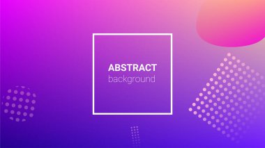 Renkli Arka plan. Yatay oryantasyon. Modern Geometrik Desen. Banner Tasarım Kompozisyonu. Renkli Arkaplan.