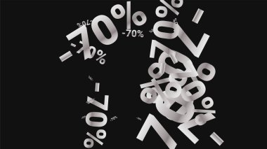 Karanlık Arkaplanda Şarkı Söyleyen Yüzler. Gümüş Perdeli Şarkılar ve Kar Taneli Kara Poster. Vektör İndirimi Arkaplanı.