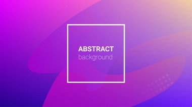 Sıvı Şekiller. Yatay oryantasyon. Banner Tasarım Kompozisyonu. Modern Geometrik Desen. Sıvı Şekiller.