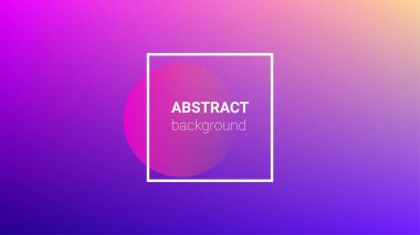 Renkli Arka plan. Banner Tasarım Kompozisyonu. Yatay oryantasyon. Modern Geometrik Desen. Renkli Arkaplan.