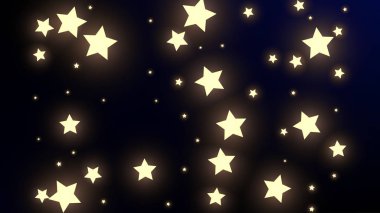 Constellation haritası. Birçok yıldız ile mistik kozmik gökyüzü. Astronomik baskı. Degrade mavi galaksi deseni. Vektör Samanyolu arka plan.