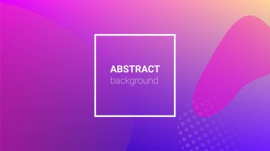 Sıvı şekiller. Yatay yönlendirme. Modern geometrik desen. Afiş tasarım kompozisyon. Sıvı şekil.