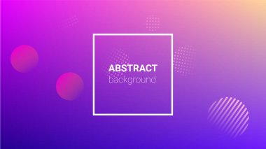 Degrade arka plan. Modern geometrik desen. Yatay yönlendirme. Afiş tasarım kompozisyon. Gradyan arka planı.