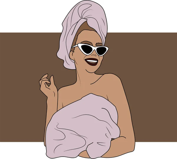 vektör çizim. seksi kadın cesedi izole arka plan üzerinde çıplak kadın iç çamaşırı